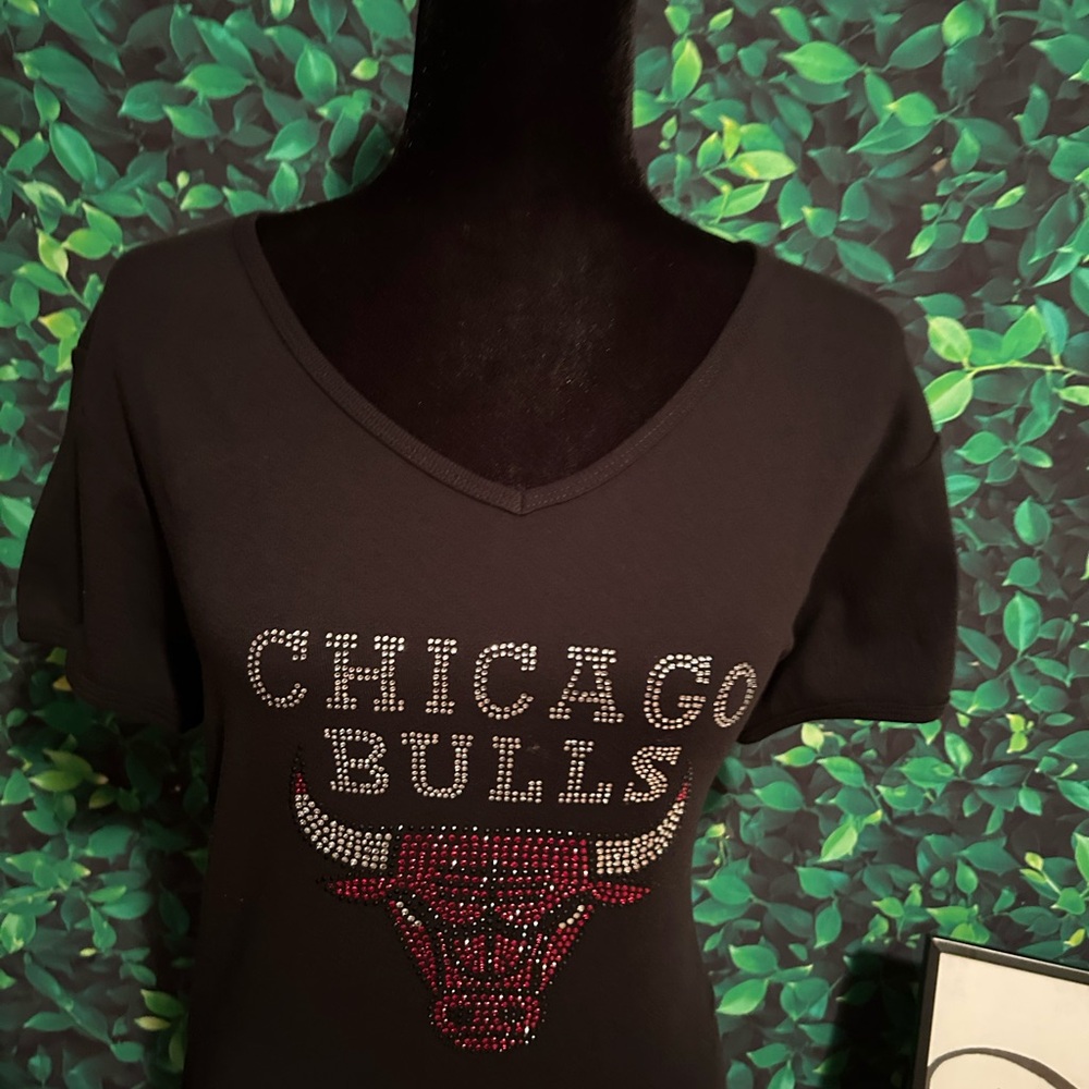 Chicago Bulls Black T-Shirt
